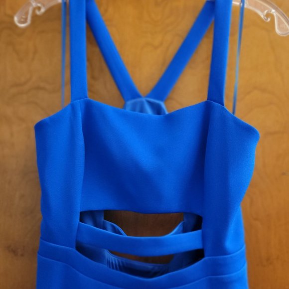 Royal Blue Cocktail Dress -Worn 1x - EU - Picture 4 of 4